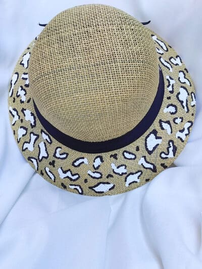 χειροποίητο ζωγραφιστό καπέλο koufonisi